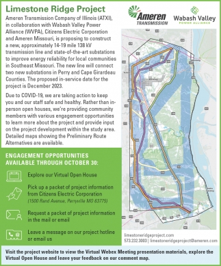 Limestone Ridge Project, Ameren Transmission Company Of Illinoi / Wabash  Valley Power Alliance